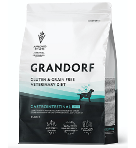 Grandorf, Vet Gastrointestinal Low Fat, диетический корм д/собак (индейка) 